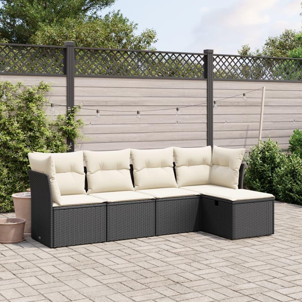 VidaXL Garten sofagarnitur poly-rattan