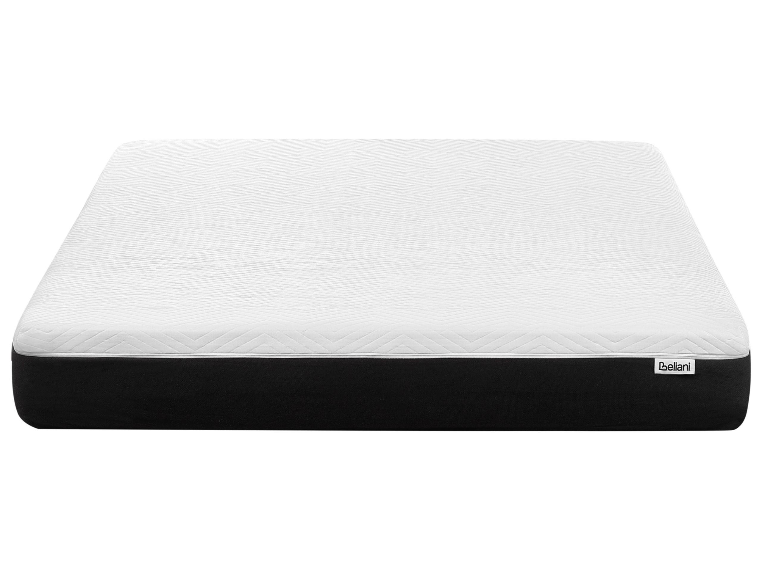 Beliani Latex-Memoryschaum-Matratze aus PU-Schaum COZY