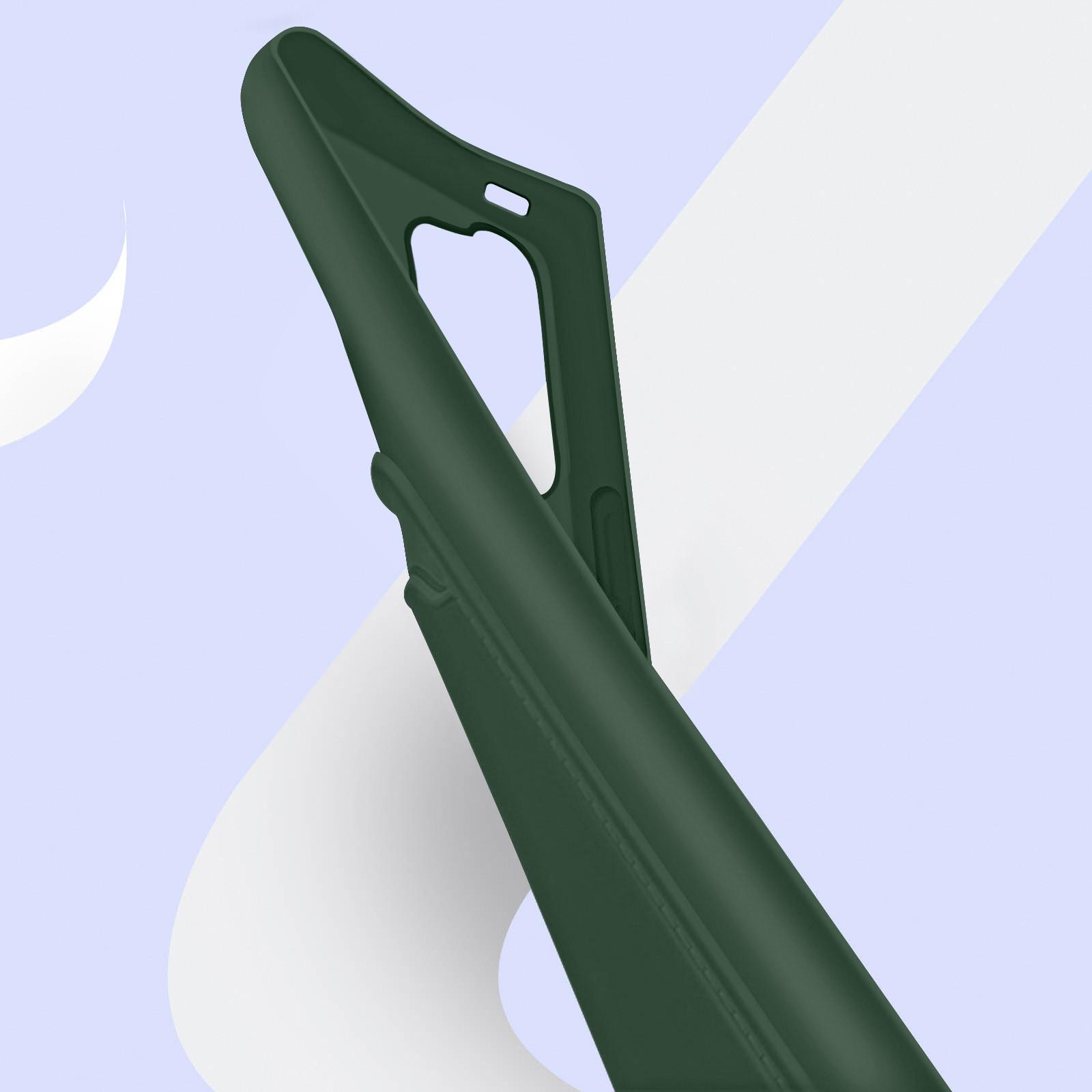 Avizar Samsung S24 Ultra Kartenhülle Dunkelgrün