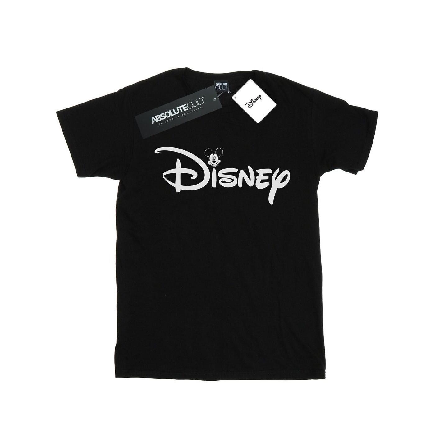 Disney Logo Print T-Shirt