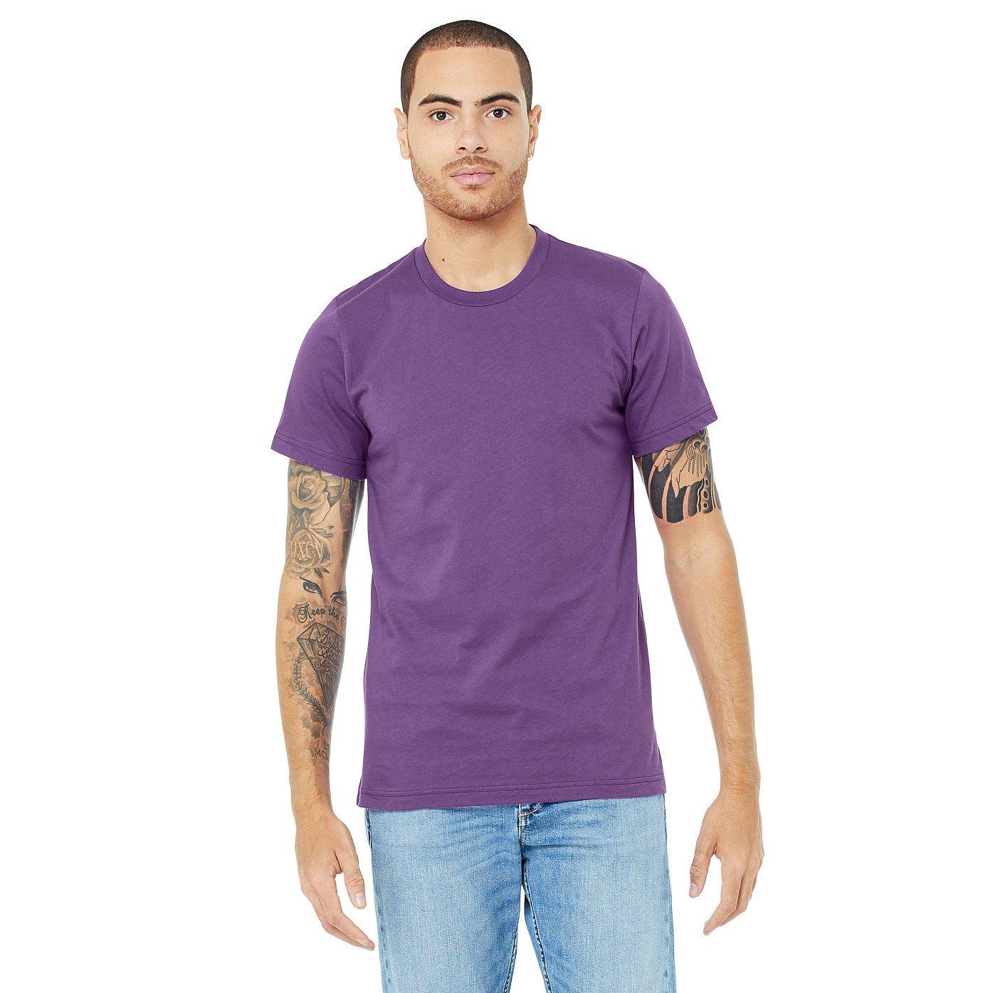 Bella + Canvas Canvas Jersey Kurzarm T-Shirt