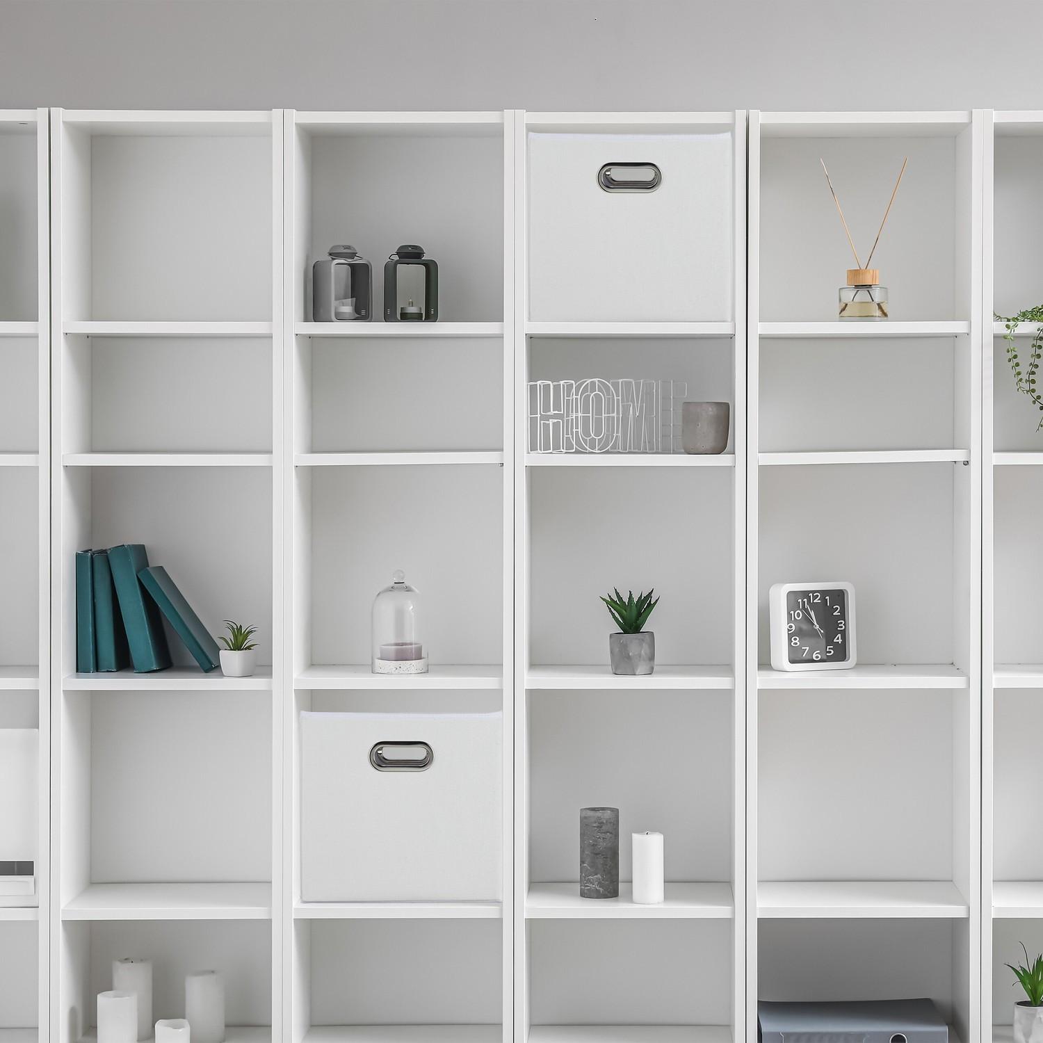 B2X Weiße Aufbewahrungsbox im 2er-Set