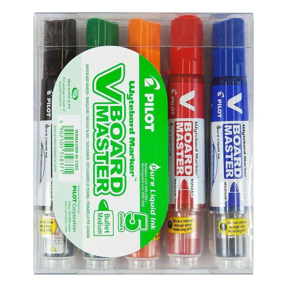 Pilot PILOT V-Board Master 2,3mm 5 Farben, Set