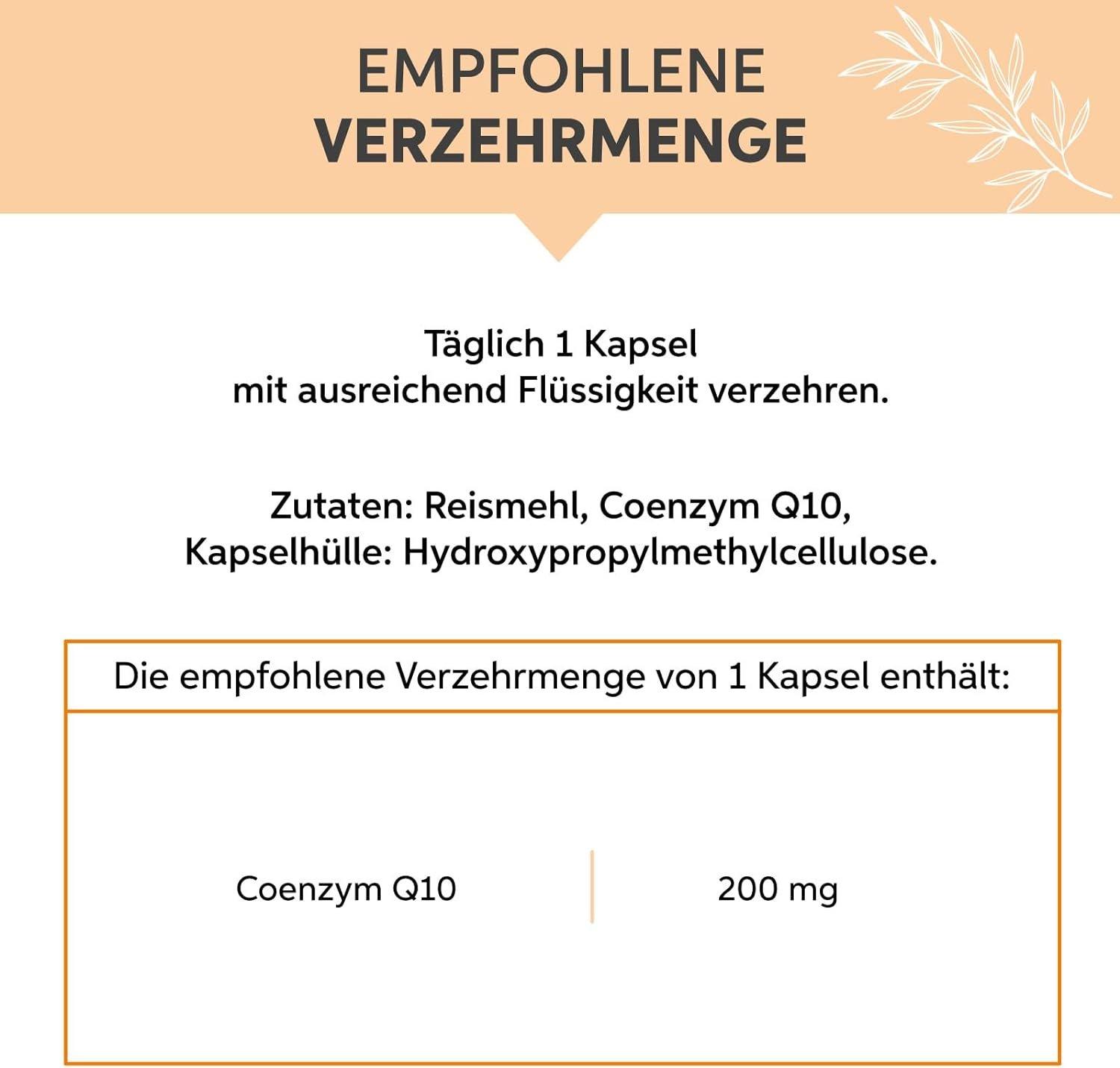 Eltabia Coenzym Q10 Kapseln | 200mg