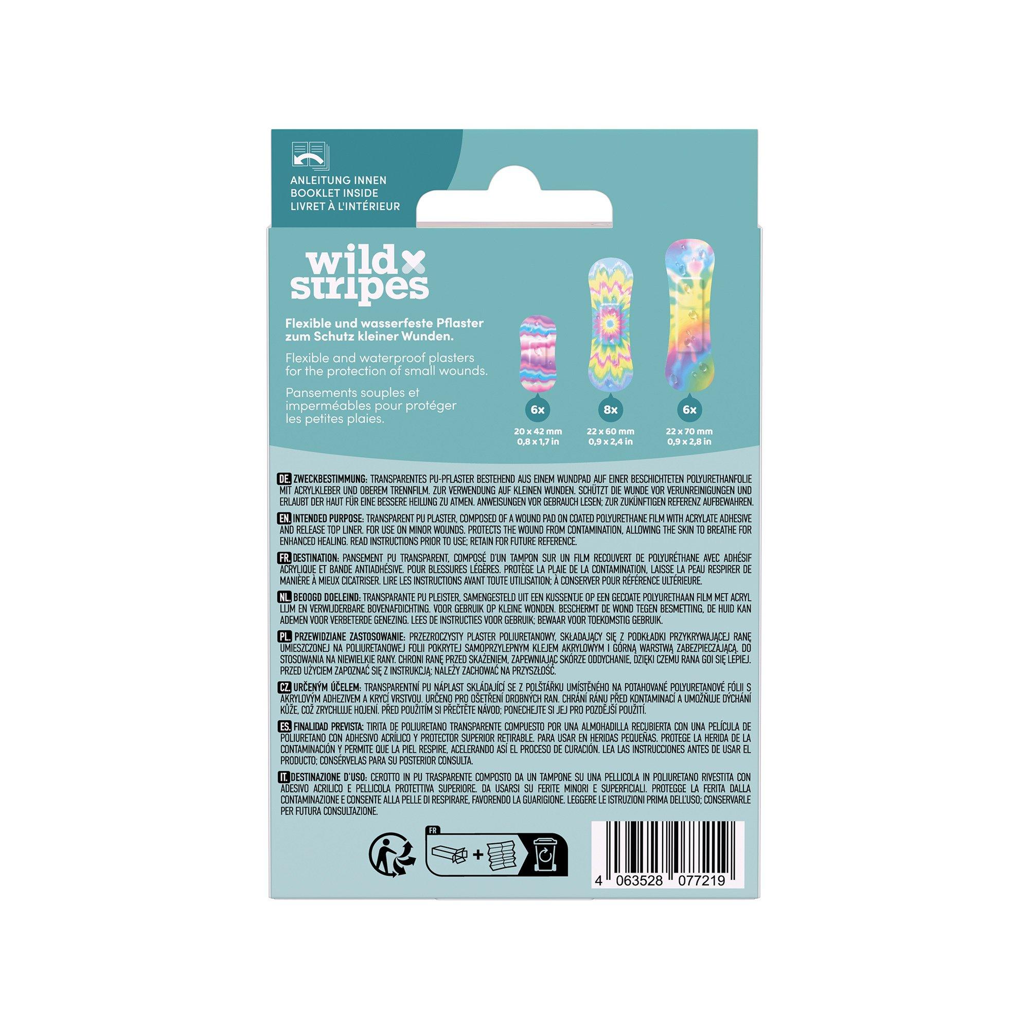 Wild Stripes Waterproof Secure Rainbow