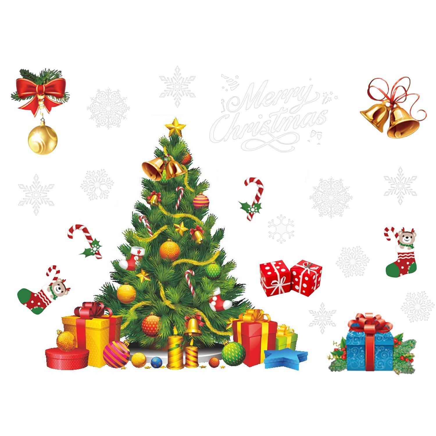 eStore Bogen mit großen Aufklebern - Weihnachten