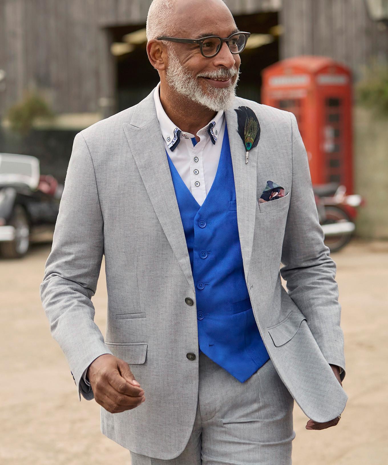 Joe Browns Fischgrät Leinenmischung Blazer