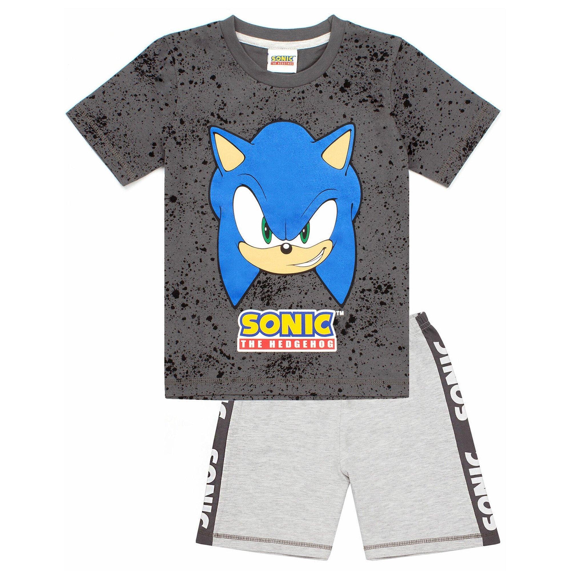 Sonic The Hedgehog Gaming Schlafanzug mit Shorts