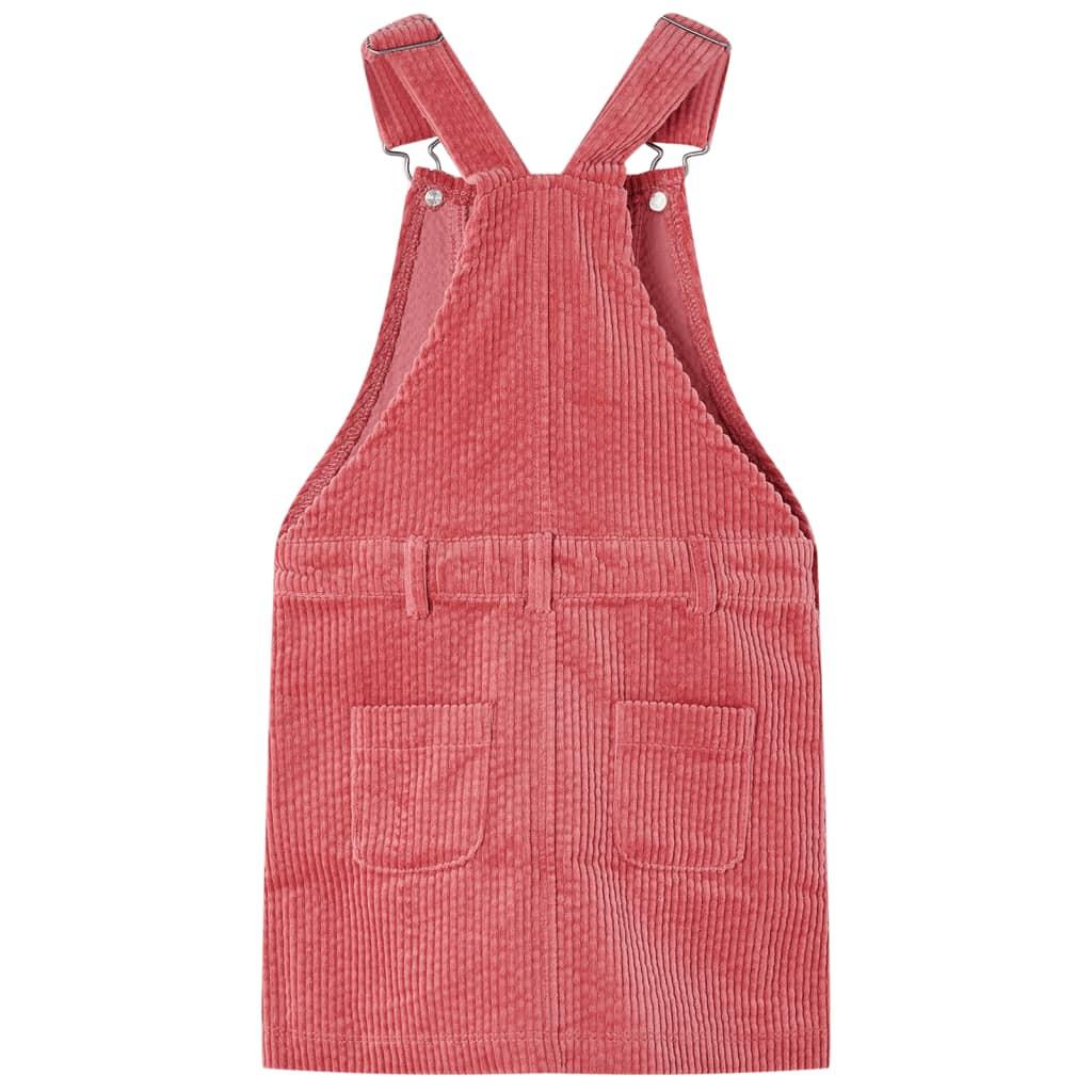 VidaXL Kinder latzkleid baumwolle