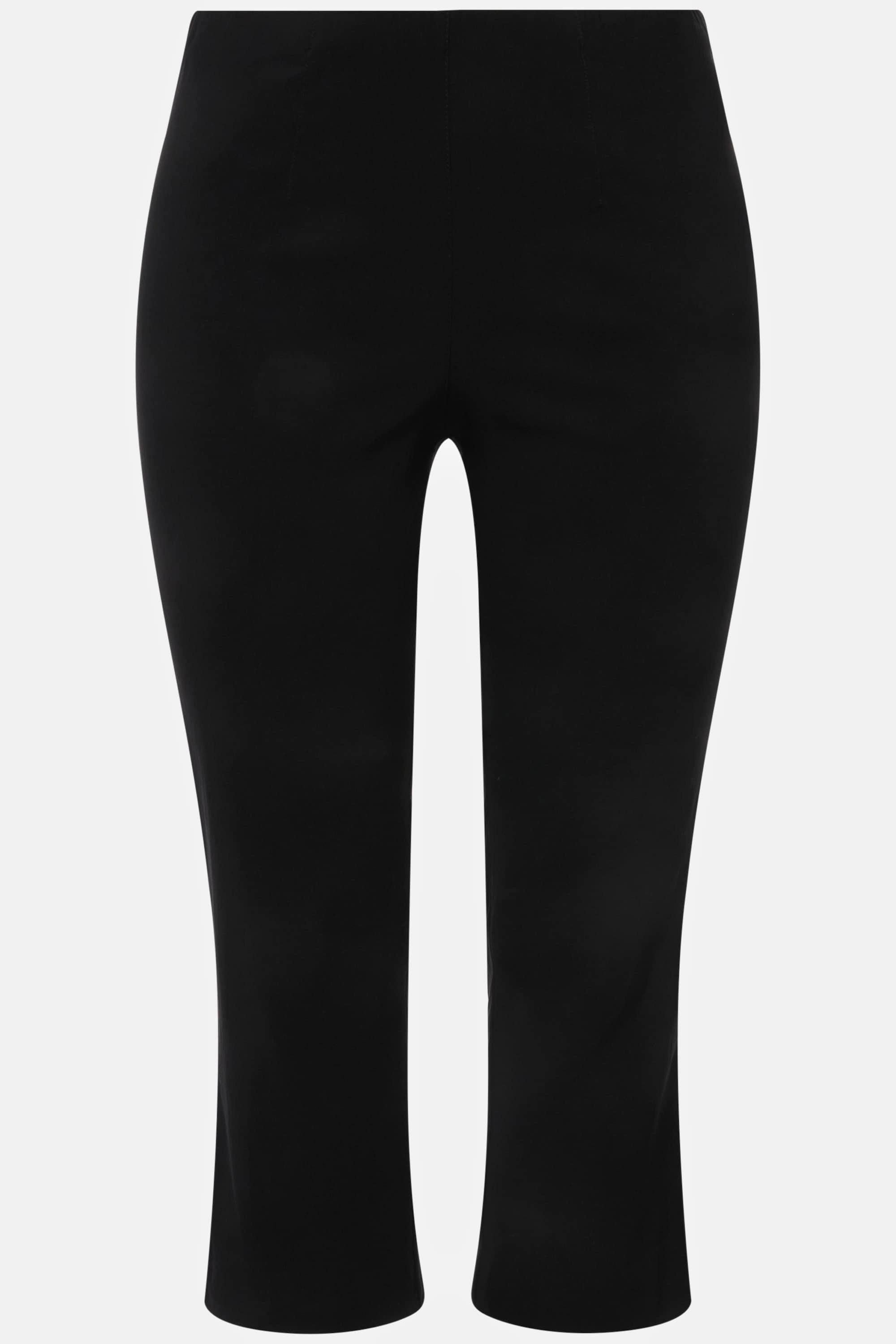 Ulla Popken Bengalinhose wadenlang mit Elastikbund