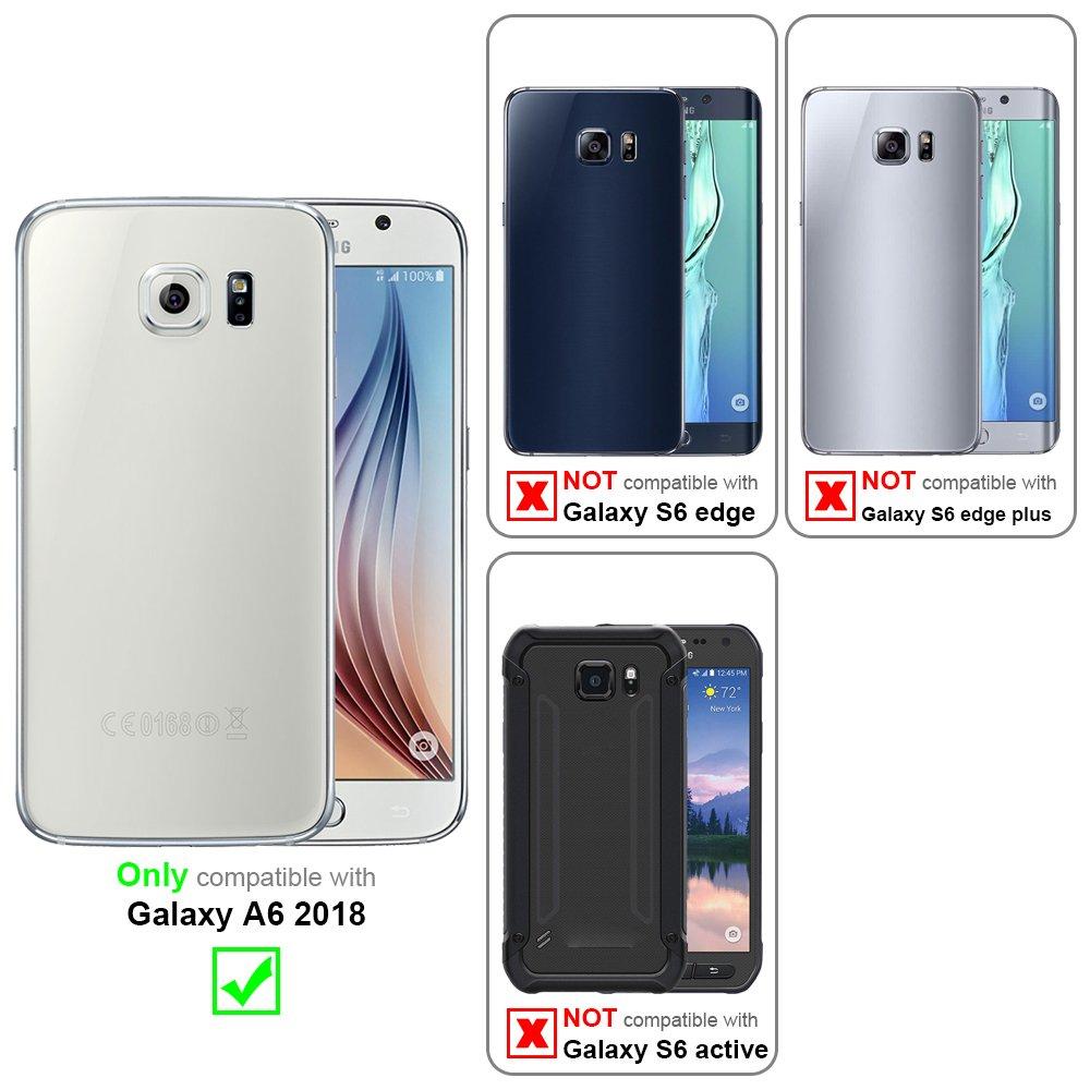 Cadorabo Hülle für Samsung Galaxy S6 TPU Silikon Frosted