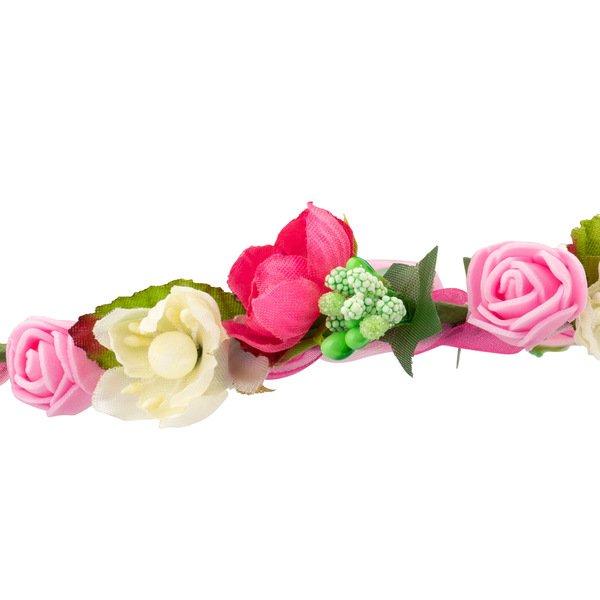 Tectake Blumenkranz Dorfkind