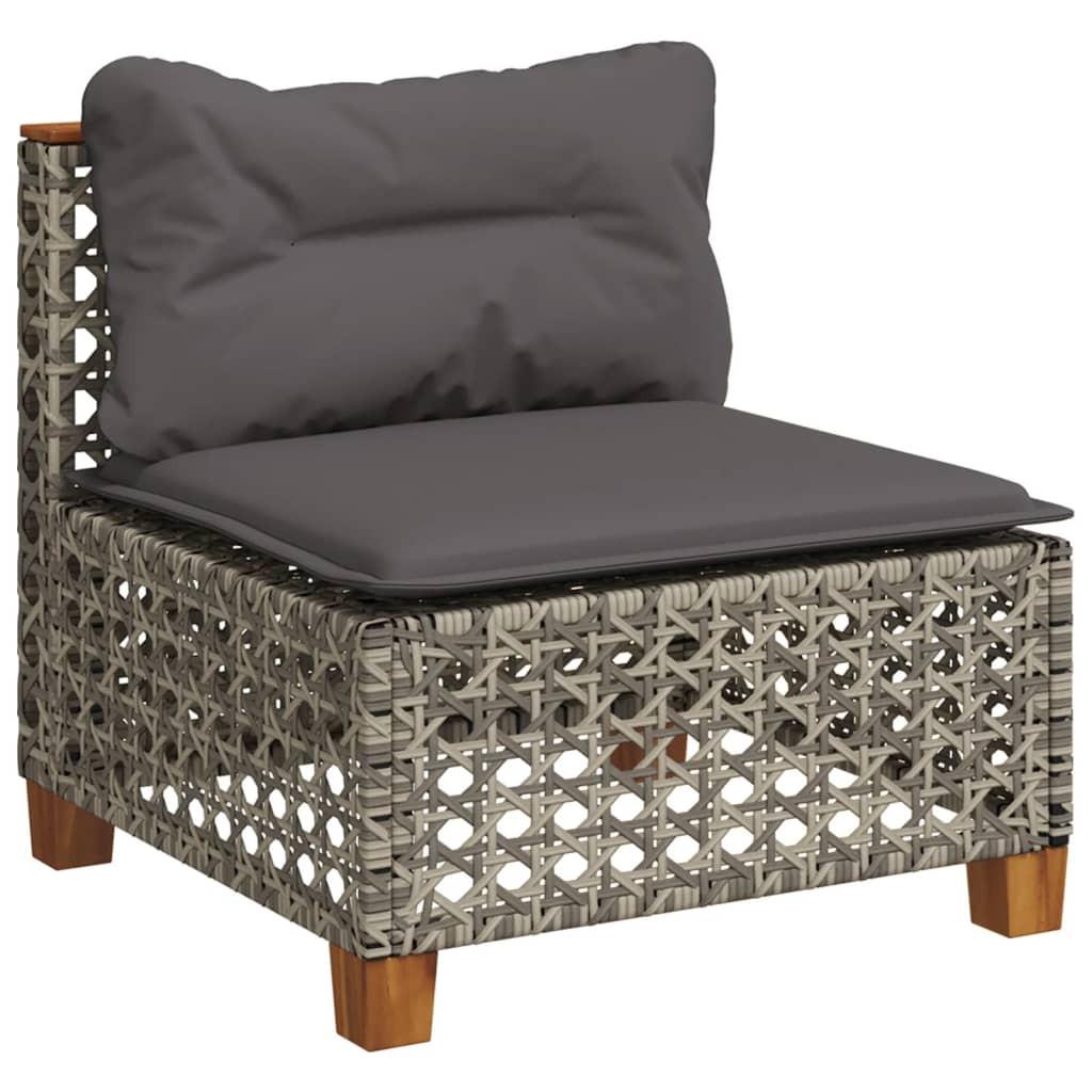 VidaXL Garten sofagarnitur poly-rattan