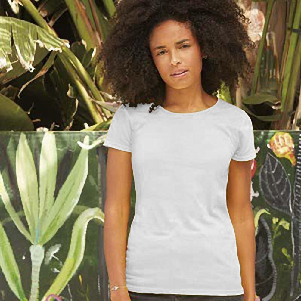 Fruit of the Loom Kurzärmliges Uni T-Shirt