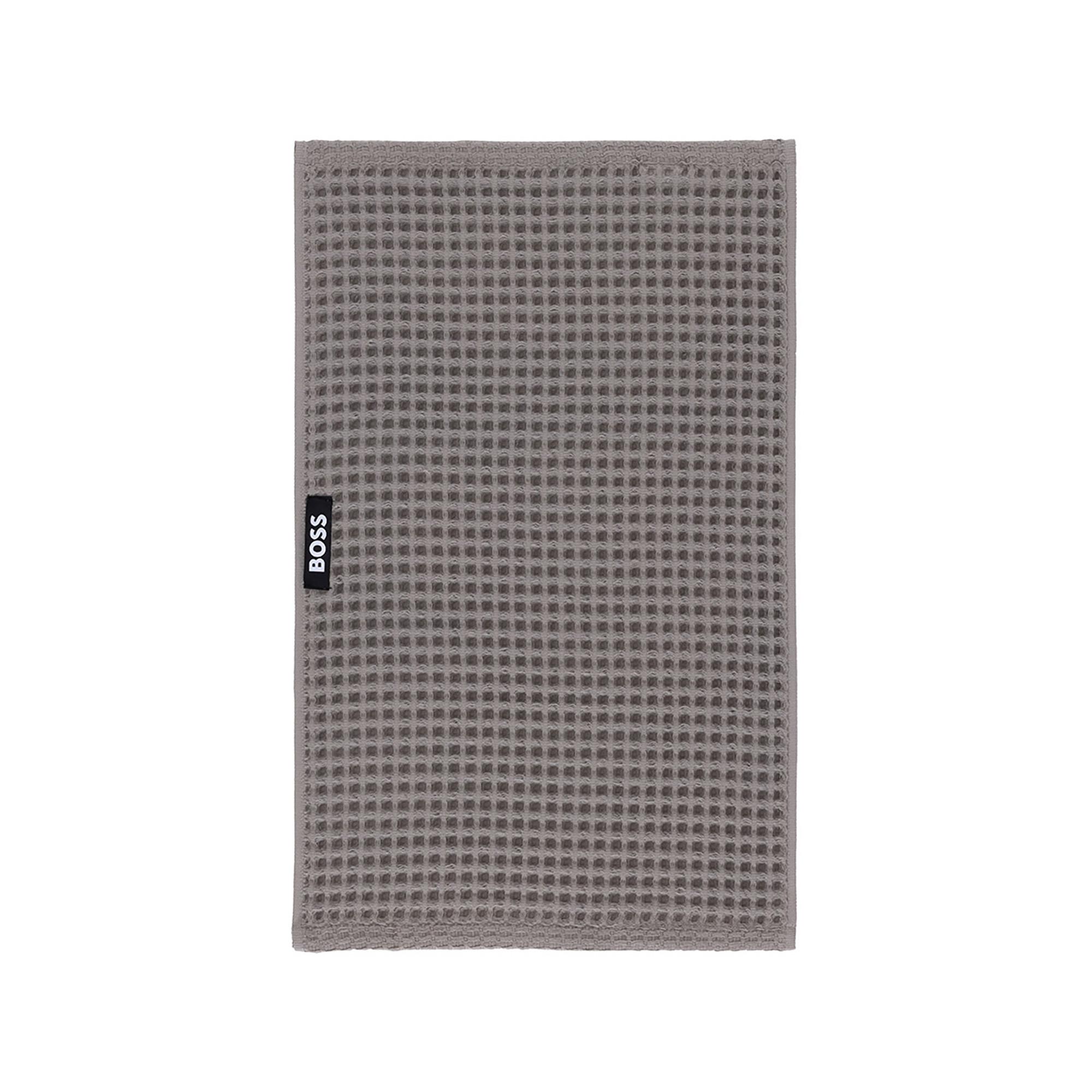 HUGO BOSS Gästehandtuch Waffle