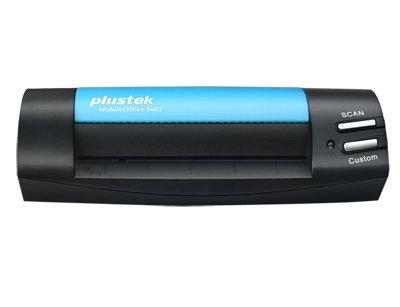 Plustek Plustek MobileOffice S602 Visitenkartenscanner 1200 x 1200 DPI A6 Schwarz, Blau