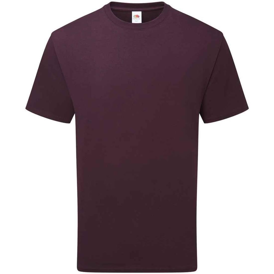 Fruit of the Loom Unifarbenes Kurzarm T-Shirt