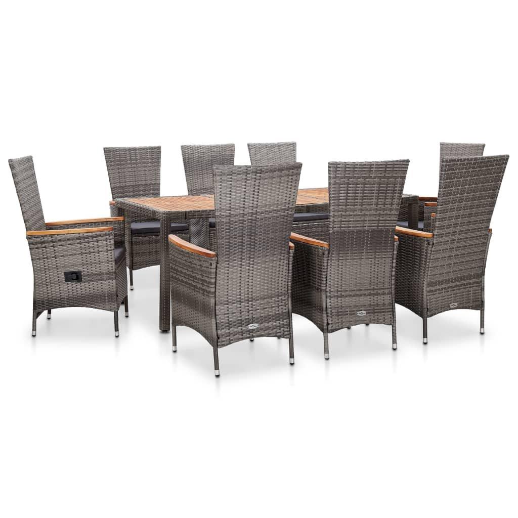VidaXL Gartenmöbel-set poly-rattan