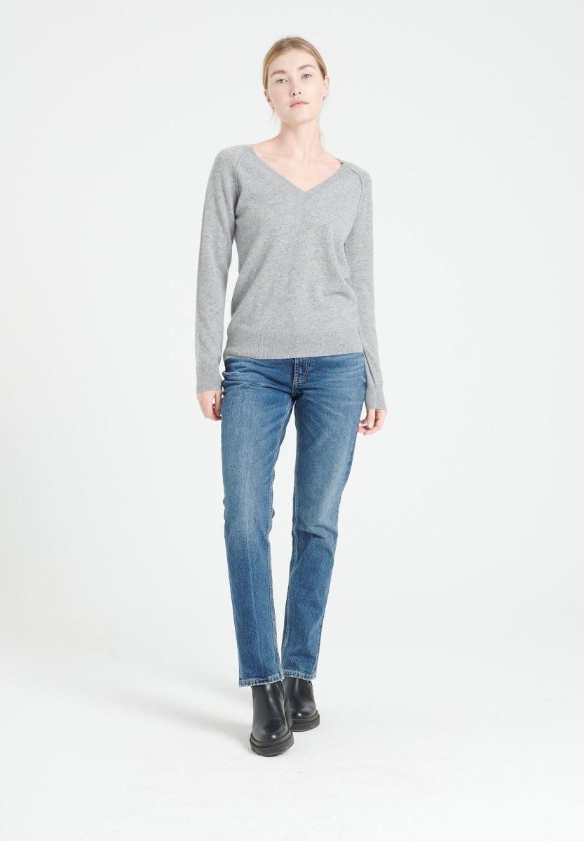 Studio Cashmere8 LILLY 6 Pullover mit V-Ausschnitt - 100% Kaschmir