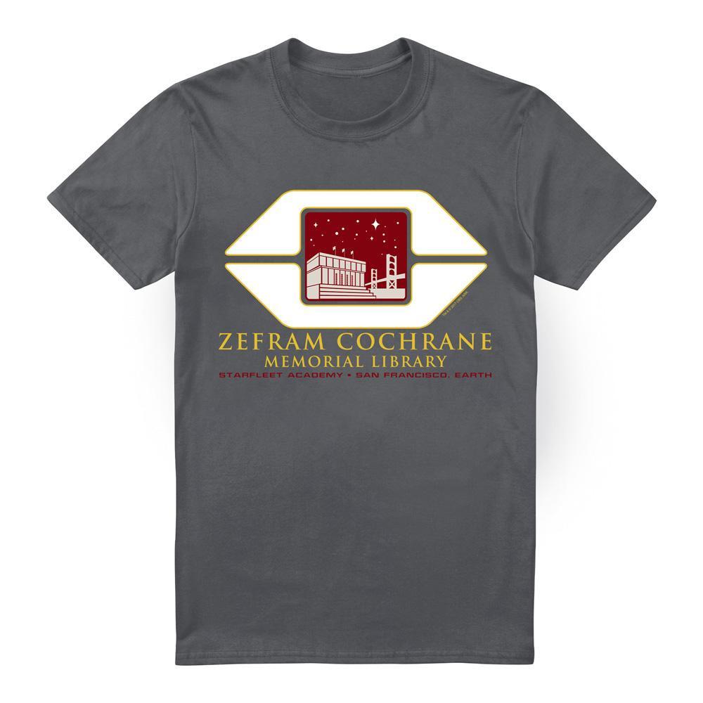 Star Trek Cochrane Library T-Shirt