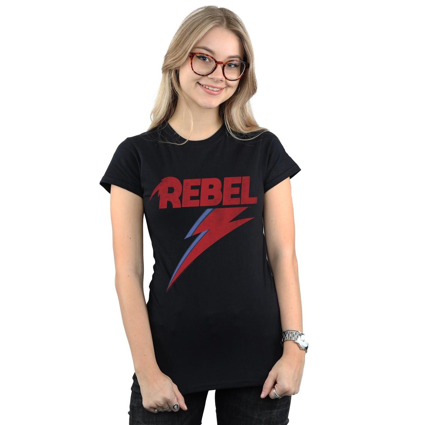 David Bowie Rebel Print T-Shirt