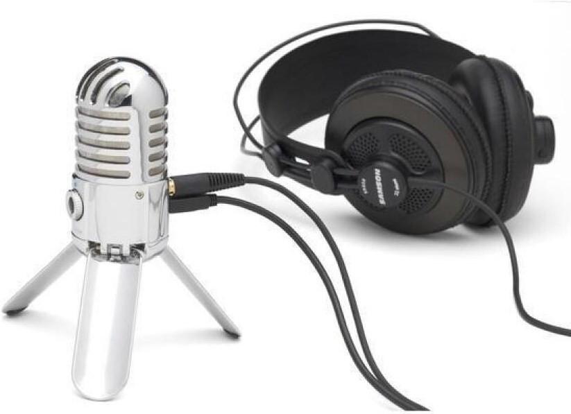 SAMSON SAMSON Meteor USB Microphone chrome SAMTR Studio Condenser Micro