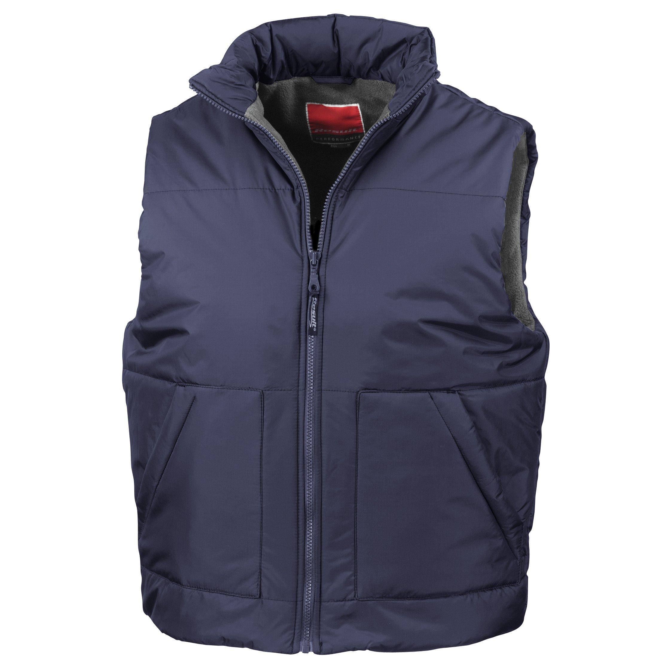 Result Steppweste Bodywarmer mit Fleecefutter