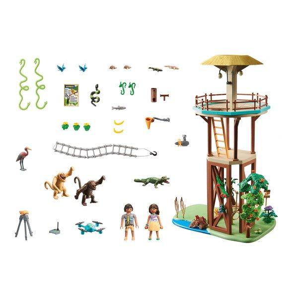 Playmobil 71008 Wiltopia - Forschungsturm mit Kompass