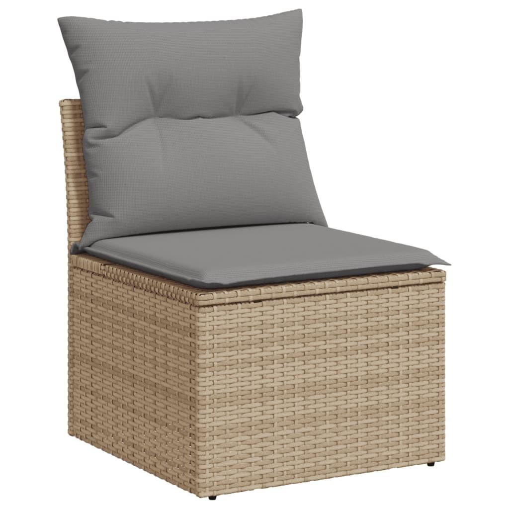 VidaXL Garten sofagarnitur poly-rattan