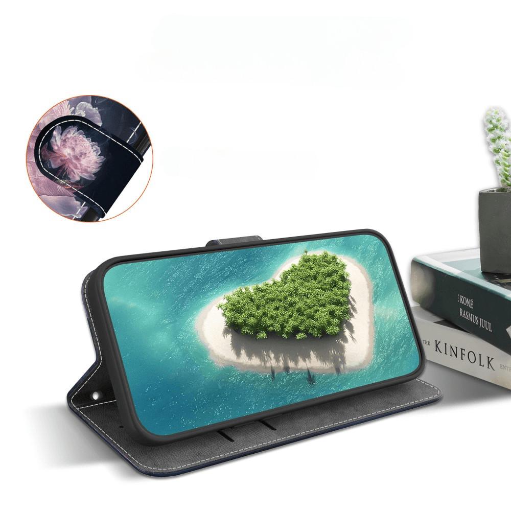 Cover-Discount OnePlus Nord 4 - Tasche Hülle mit Blüten Motiv