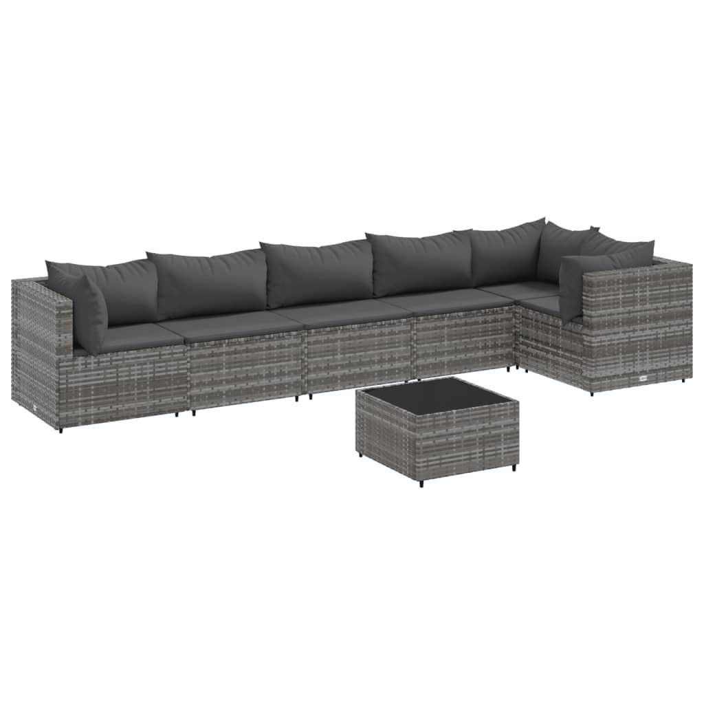 VidaXL Garten lounge set poly-rattan