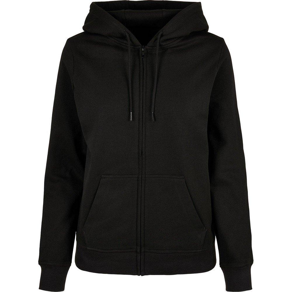 Build Your Own Basic Hoodie mit durchgehendem Reißverschluss