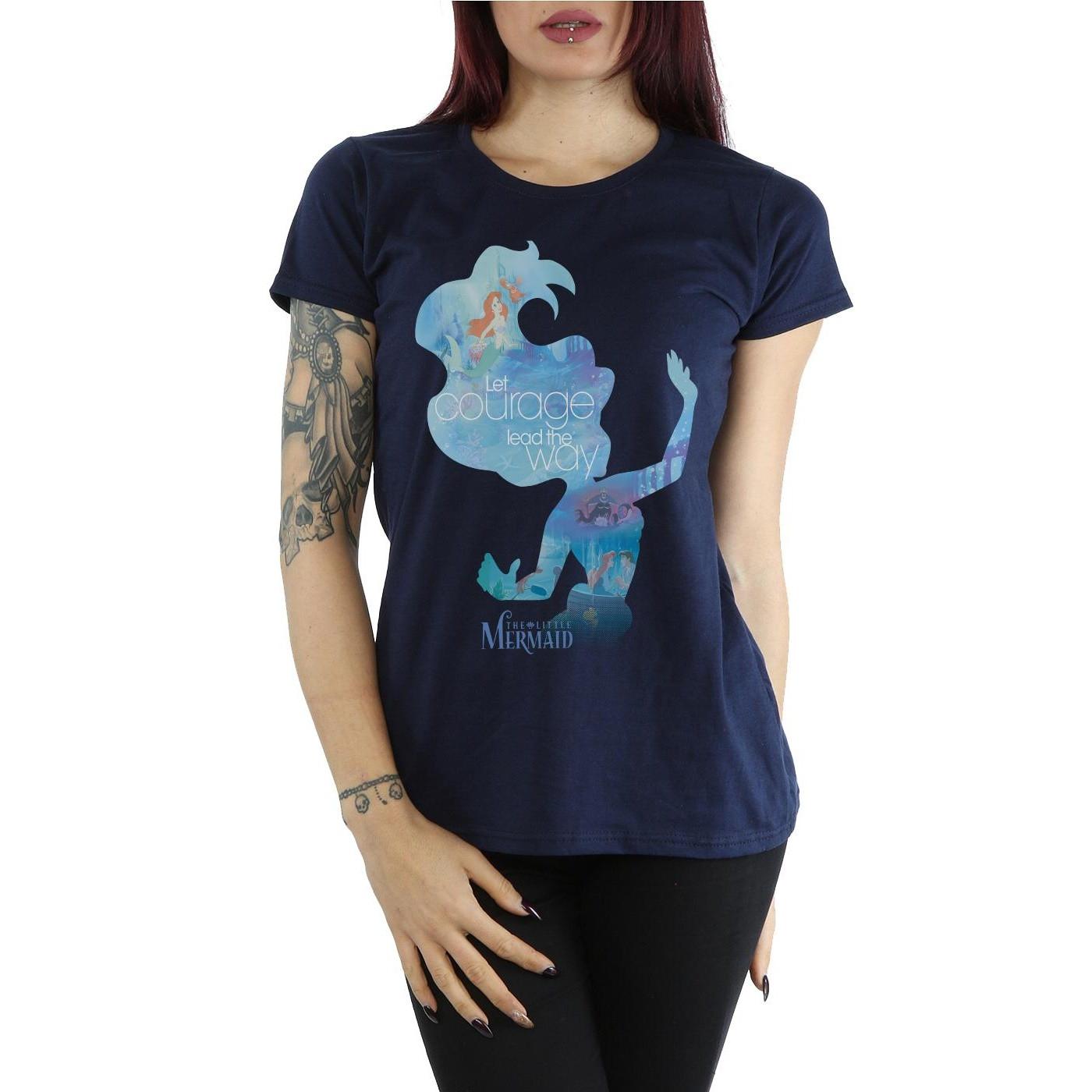 Disney PRINCESS Die kleine Meerjungfrau Let Courage Lead The Way T-Shirt