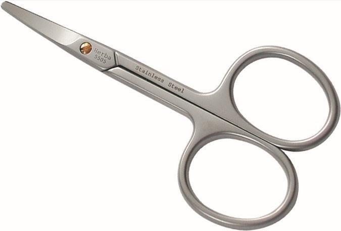 HERBA Babyschere, Inox