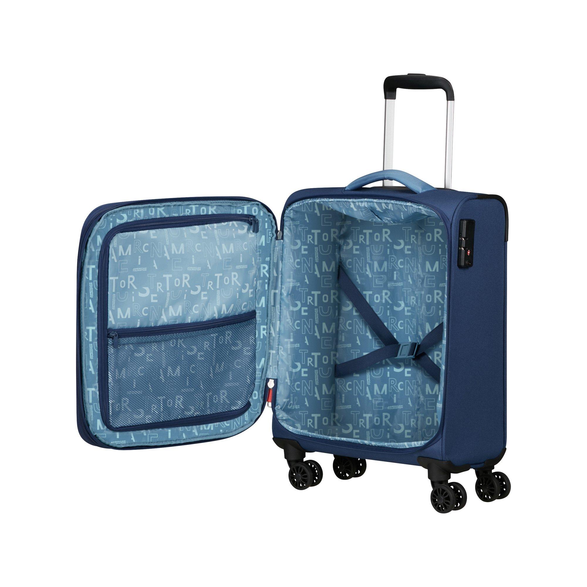 AMERICAN TOURISTER 55.0cm, Hartschalenkoffer, Spinner PULSONIC