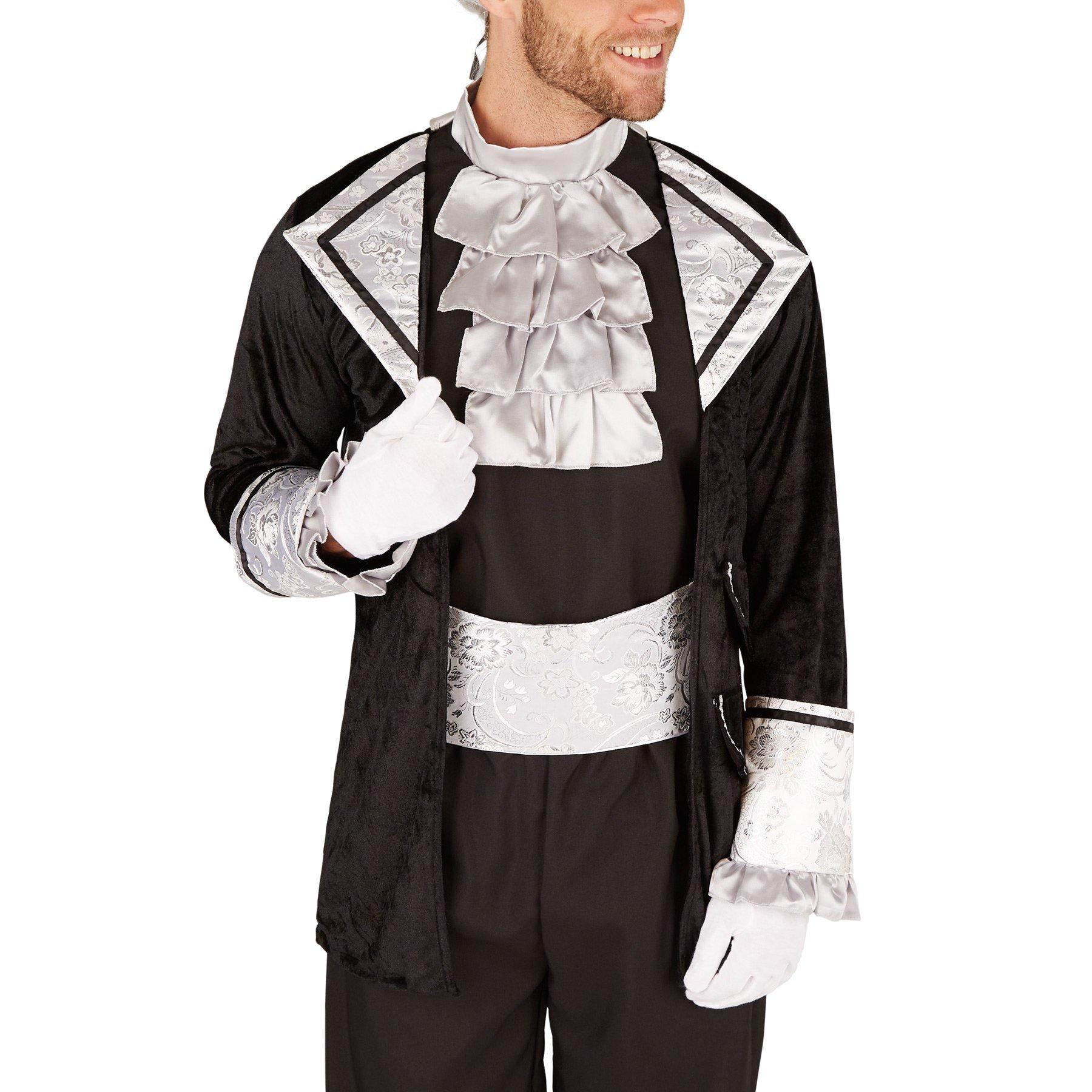Tectake Herrenkostüm Barock Graf