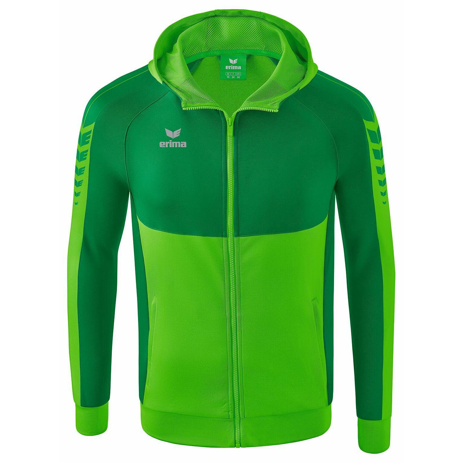 Erima trainingsjacke mit kapuze six wings