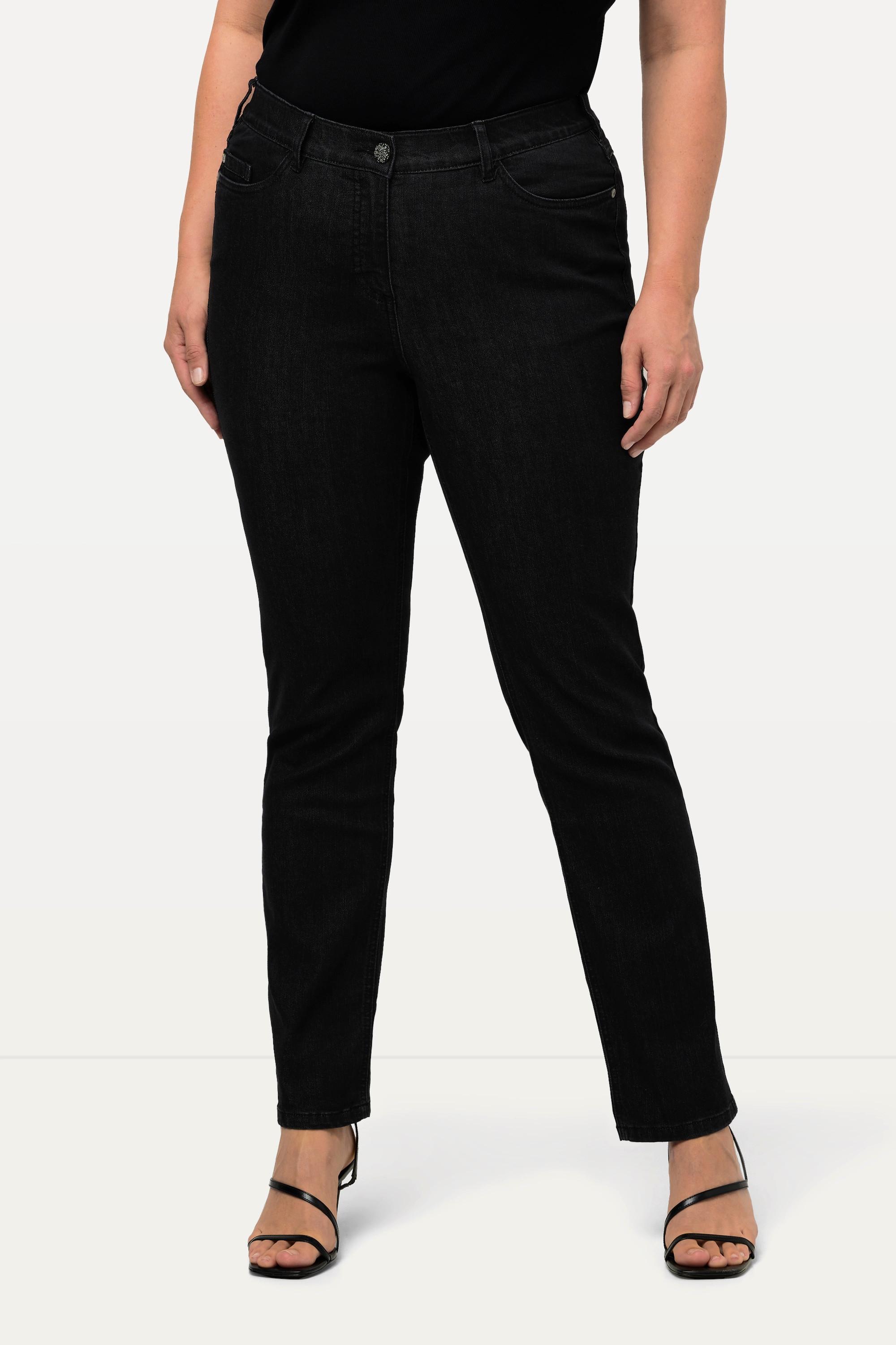 Ulla Popken Sammy Slim Fit 5-Pocket Jeans mit Komfortbund