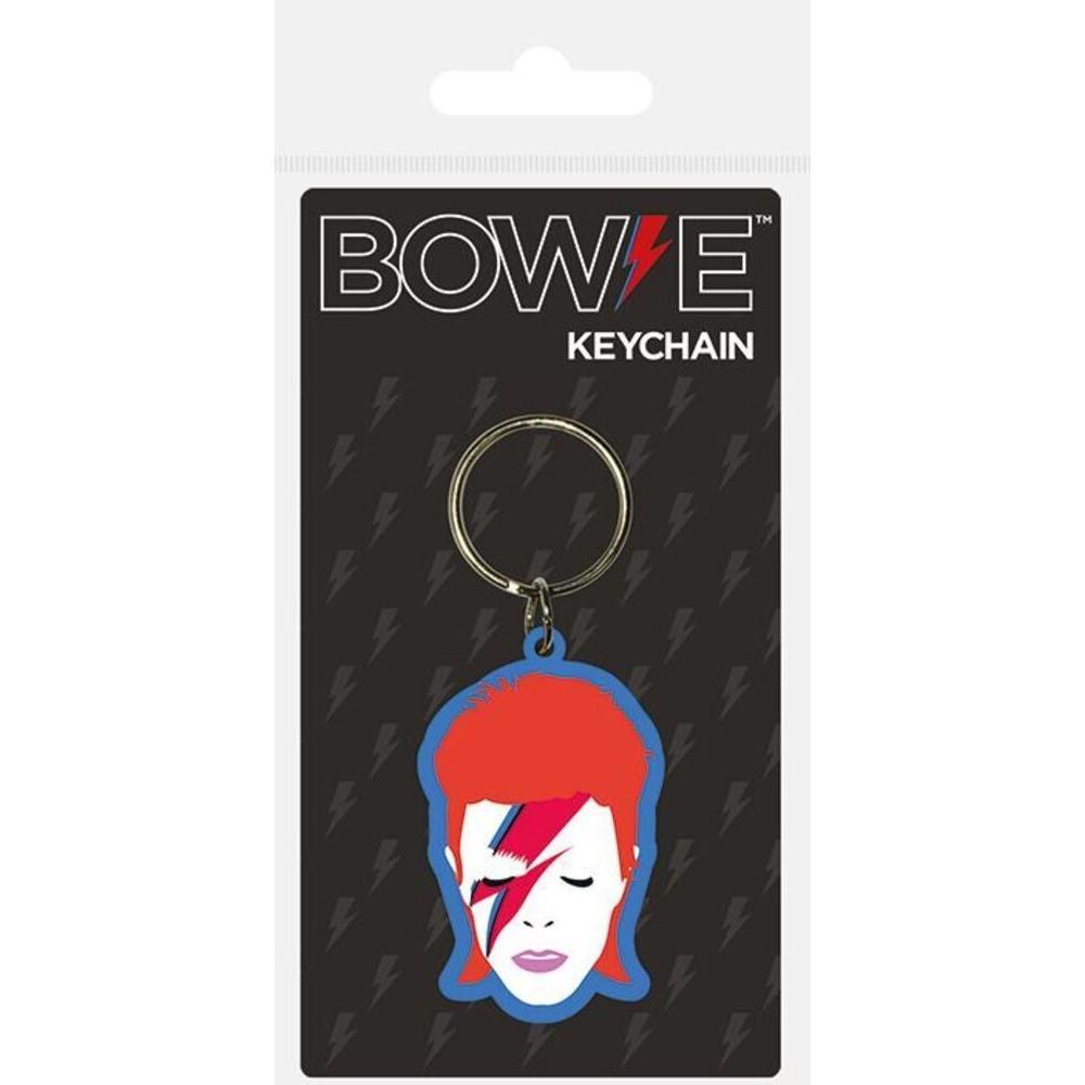David Bowie Gummi Schlüsselanhänger