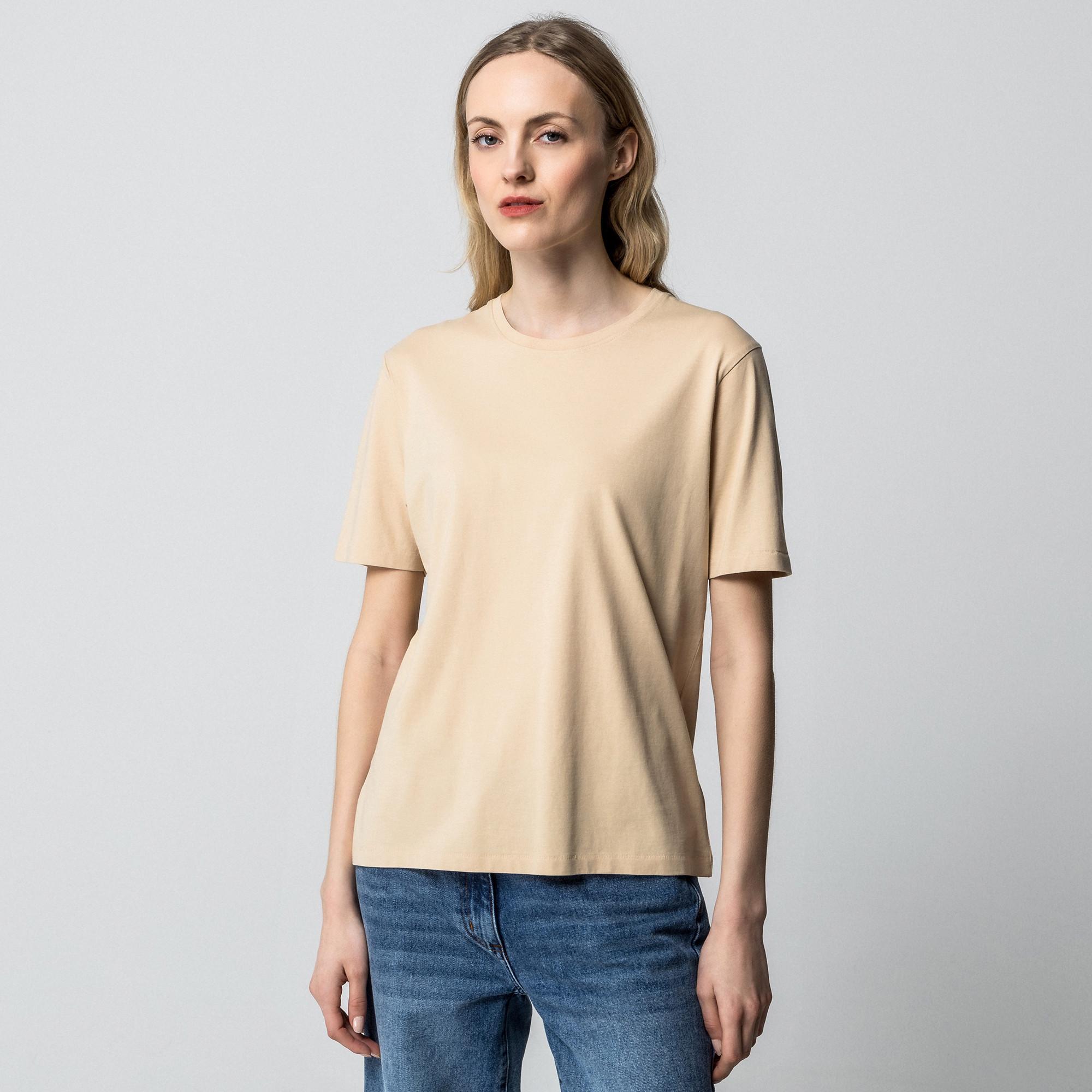 Manor Woman Pima Kurzarm T-Shirt