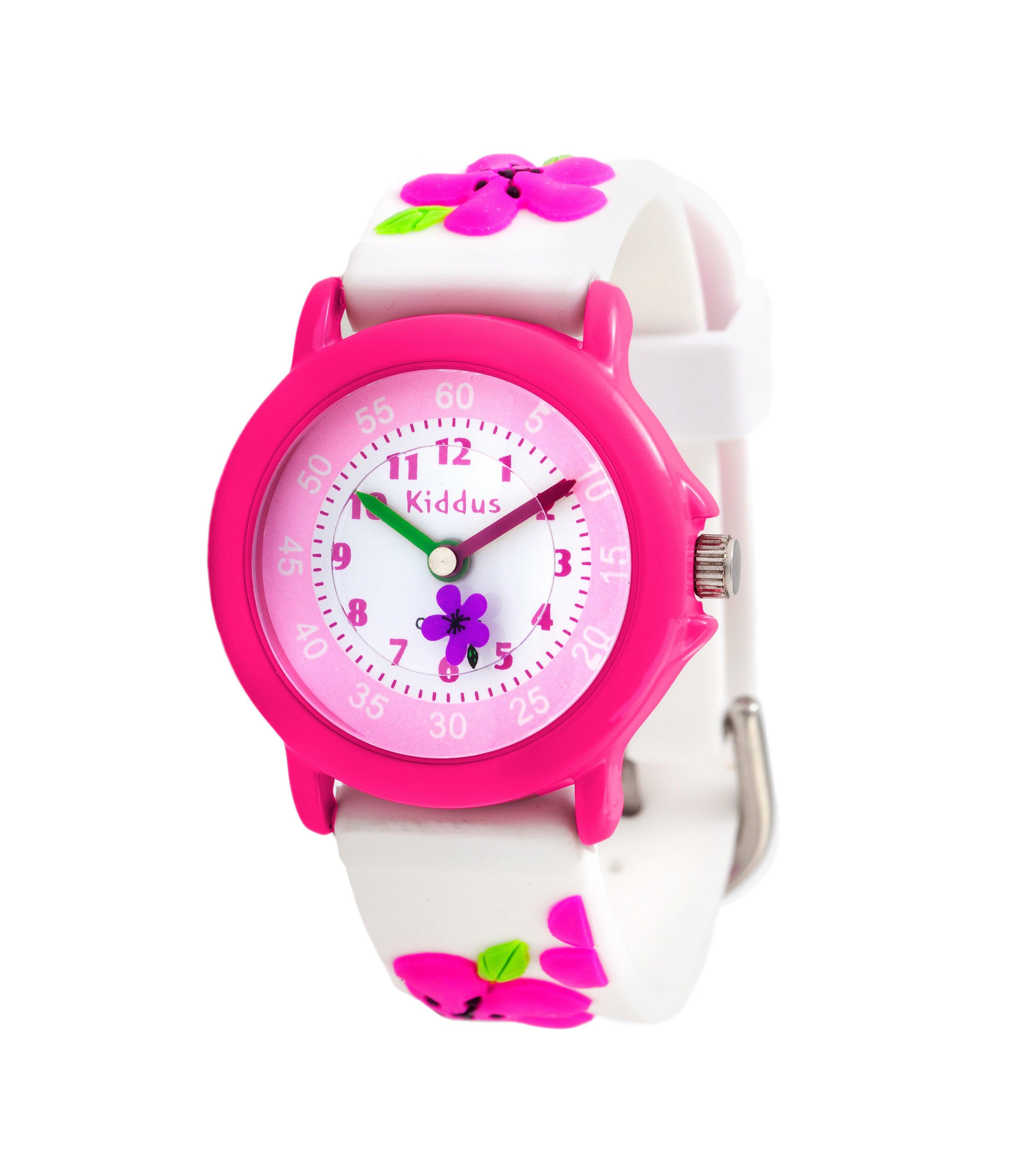 Kiddus Time Teacher Flowers in relief Kinderuhr