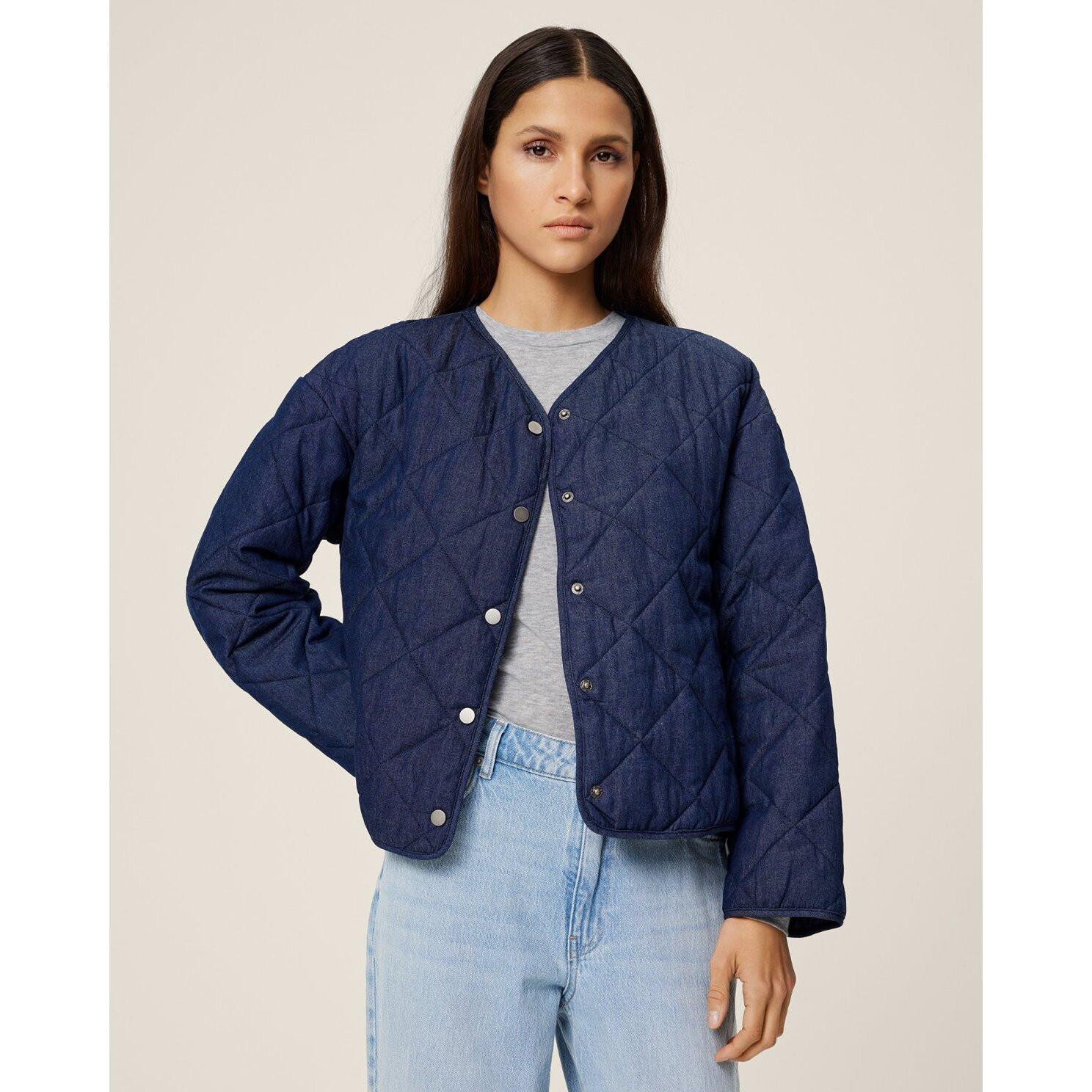 Moss Copenhagen damen-daunenjacke lysandra