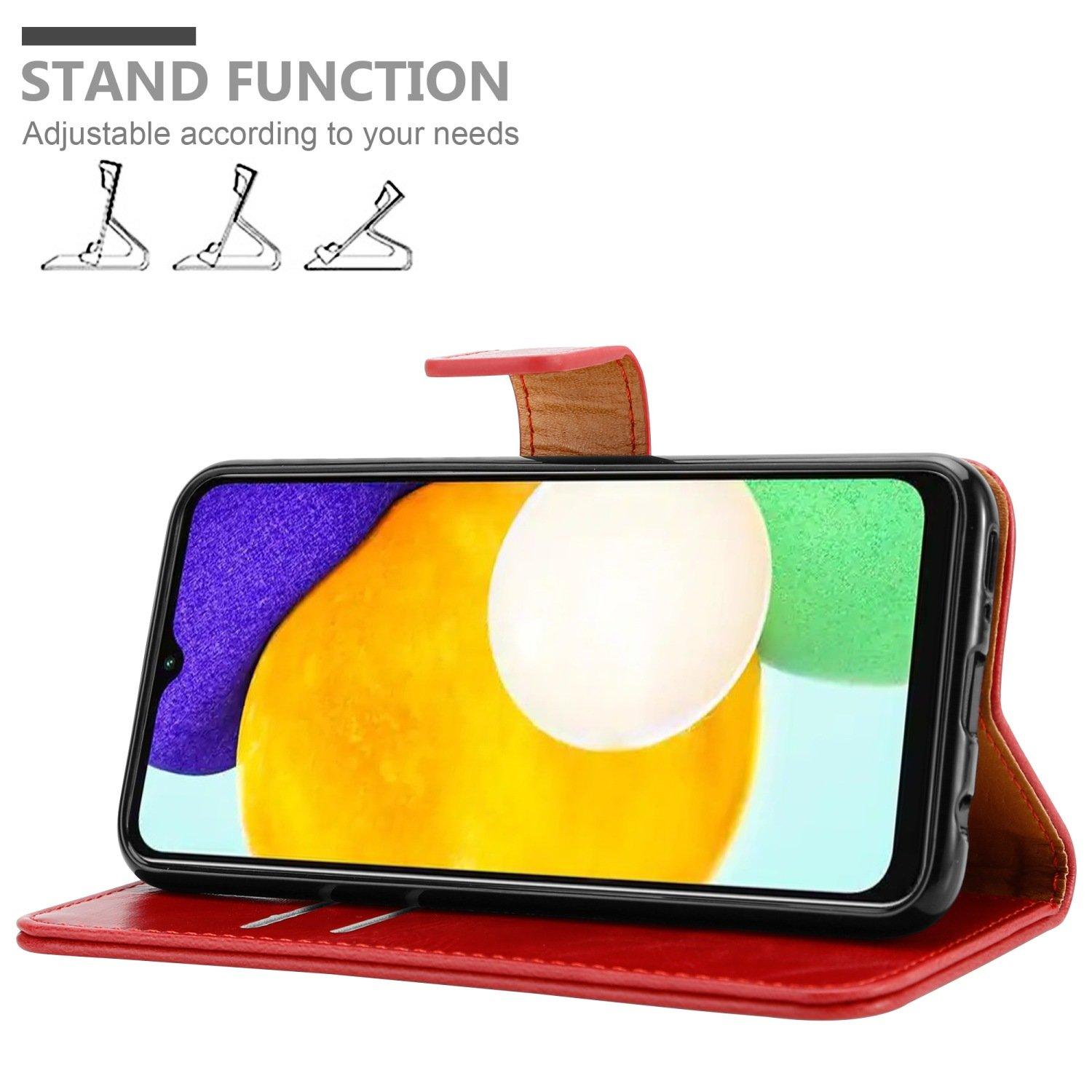 Cadorabo Hülle für Samsung Galaxy A13 5G Magnetverschluss, Kartenfach