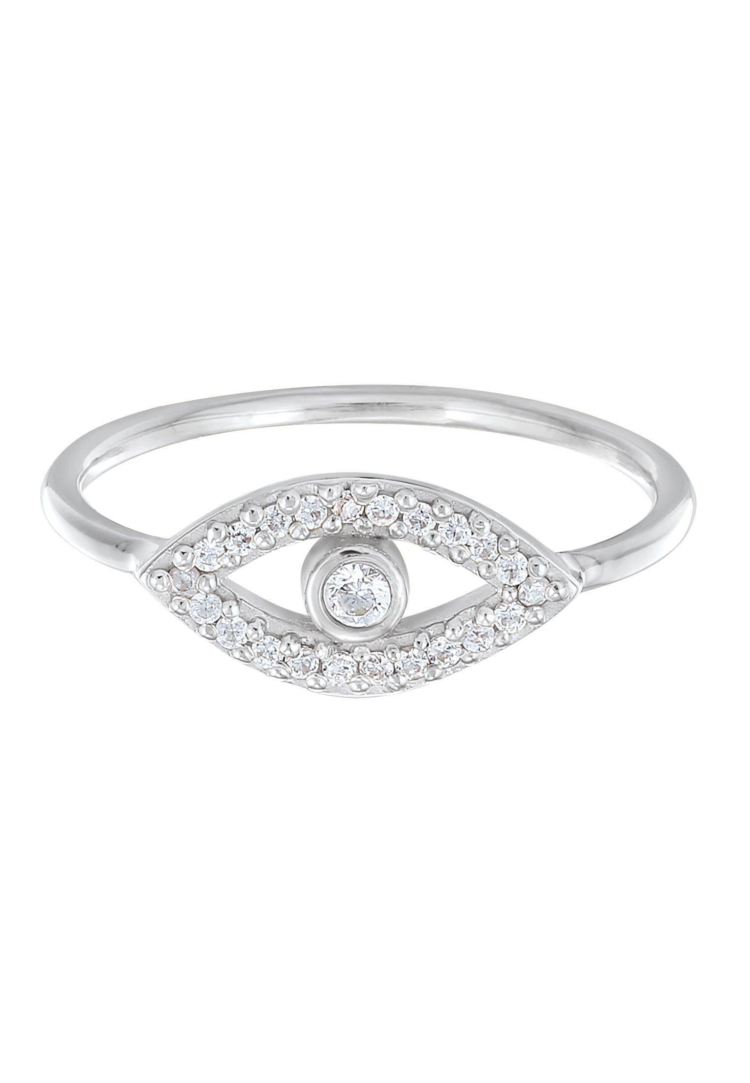 Elli Ring Evil Eye Zirkonia Kristalle