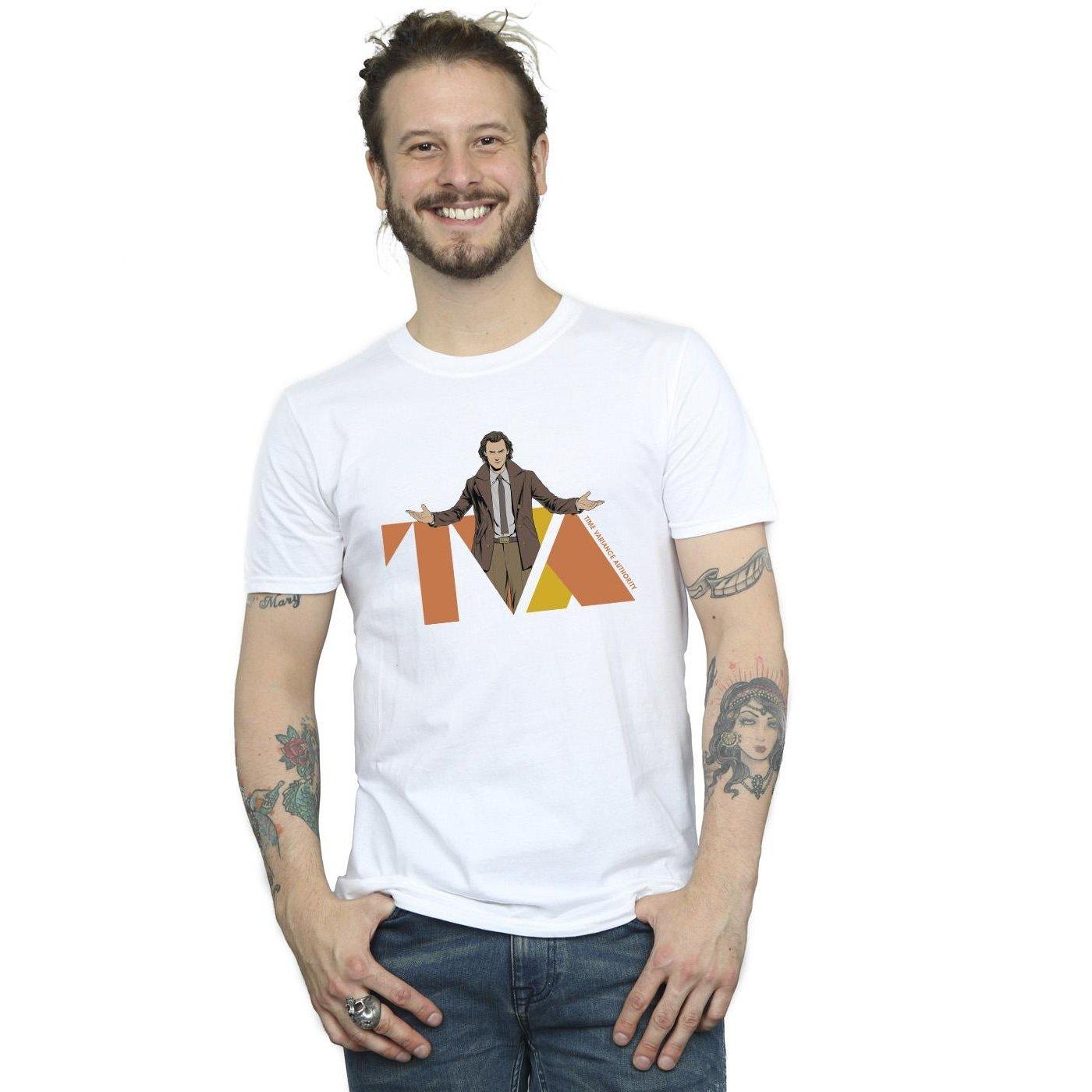 MARVEL TVA Grafikdruck T-Shirt