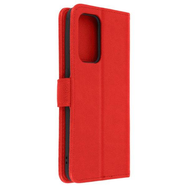 Avizar Chersterfield Hülle Oppo A94 5G Rot
