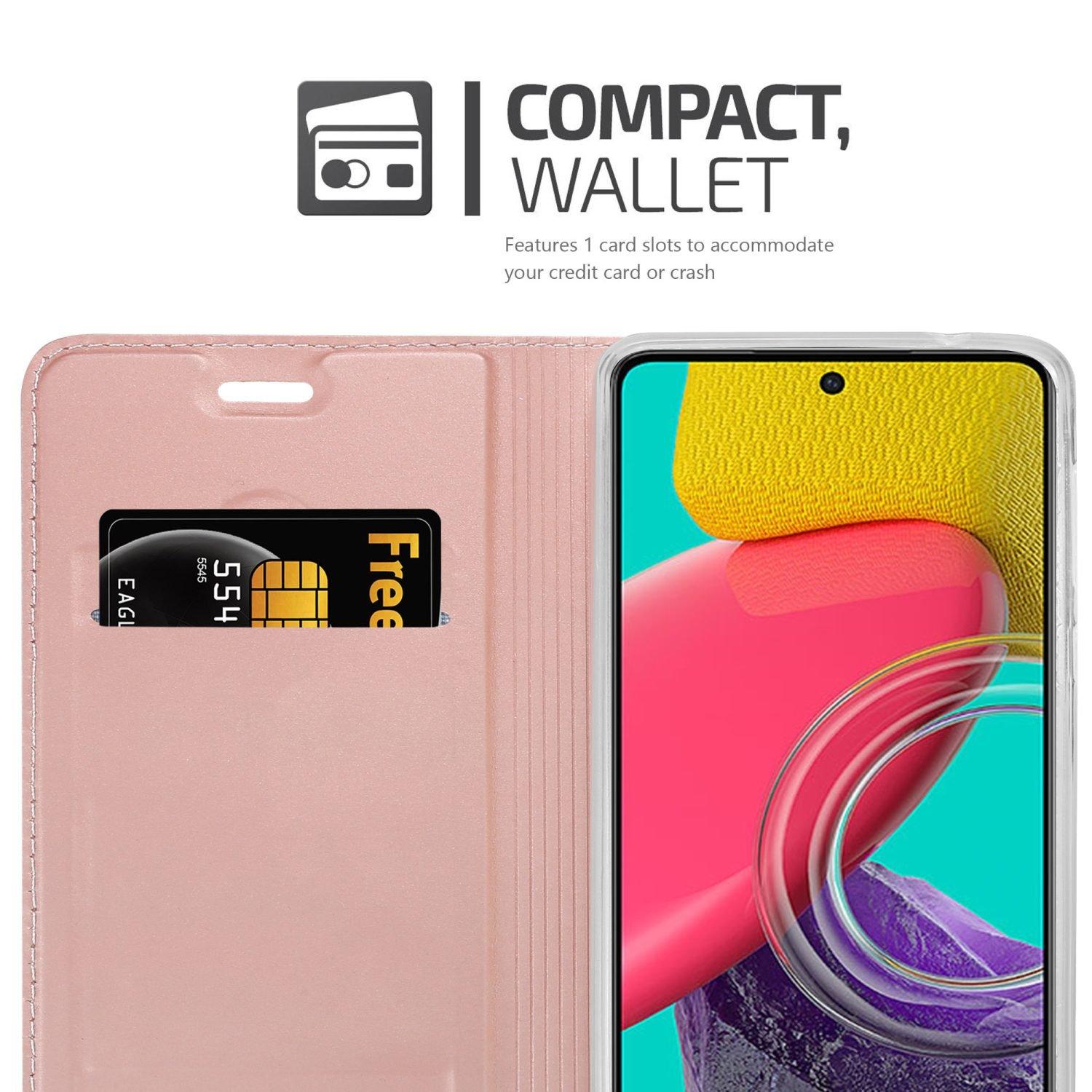 Cadorabo Hülle für Samsung Galaxy M53 5G Magnetverschluss, Kartenfach