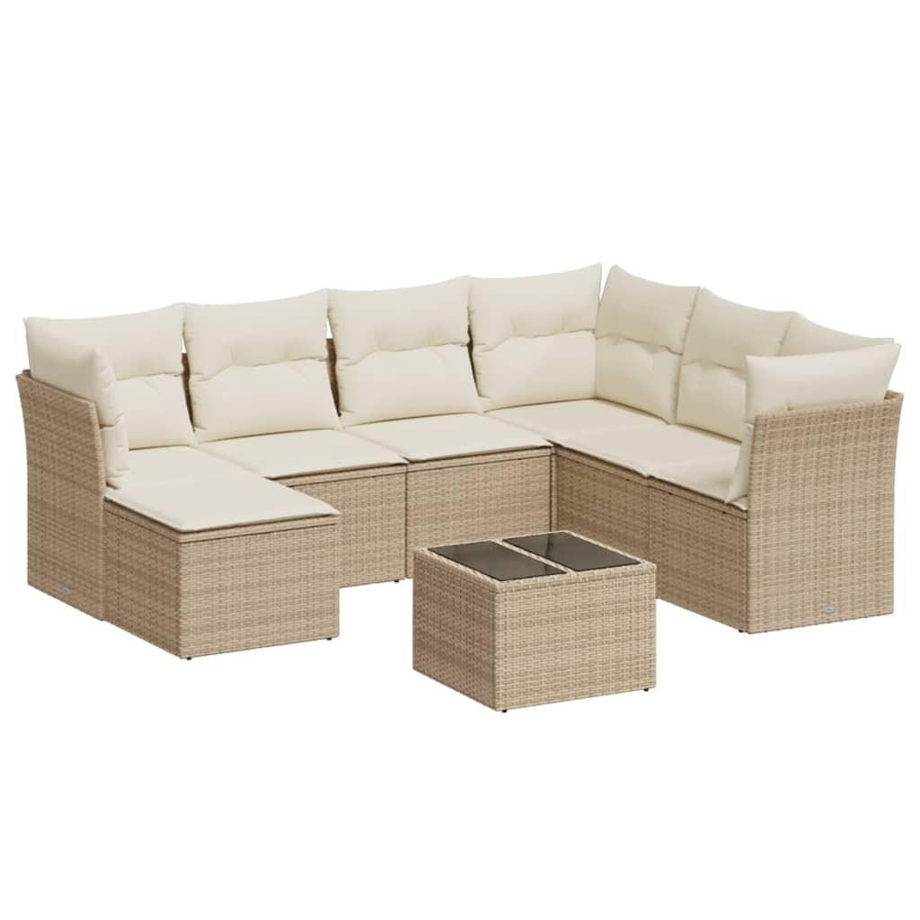 VidaXL Garten sofagarnitur poly-rattan