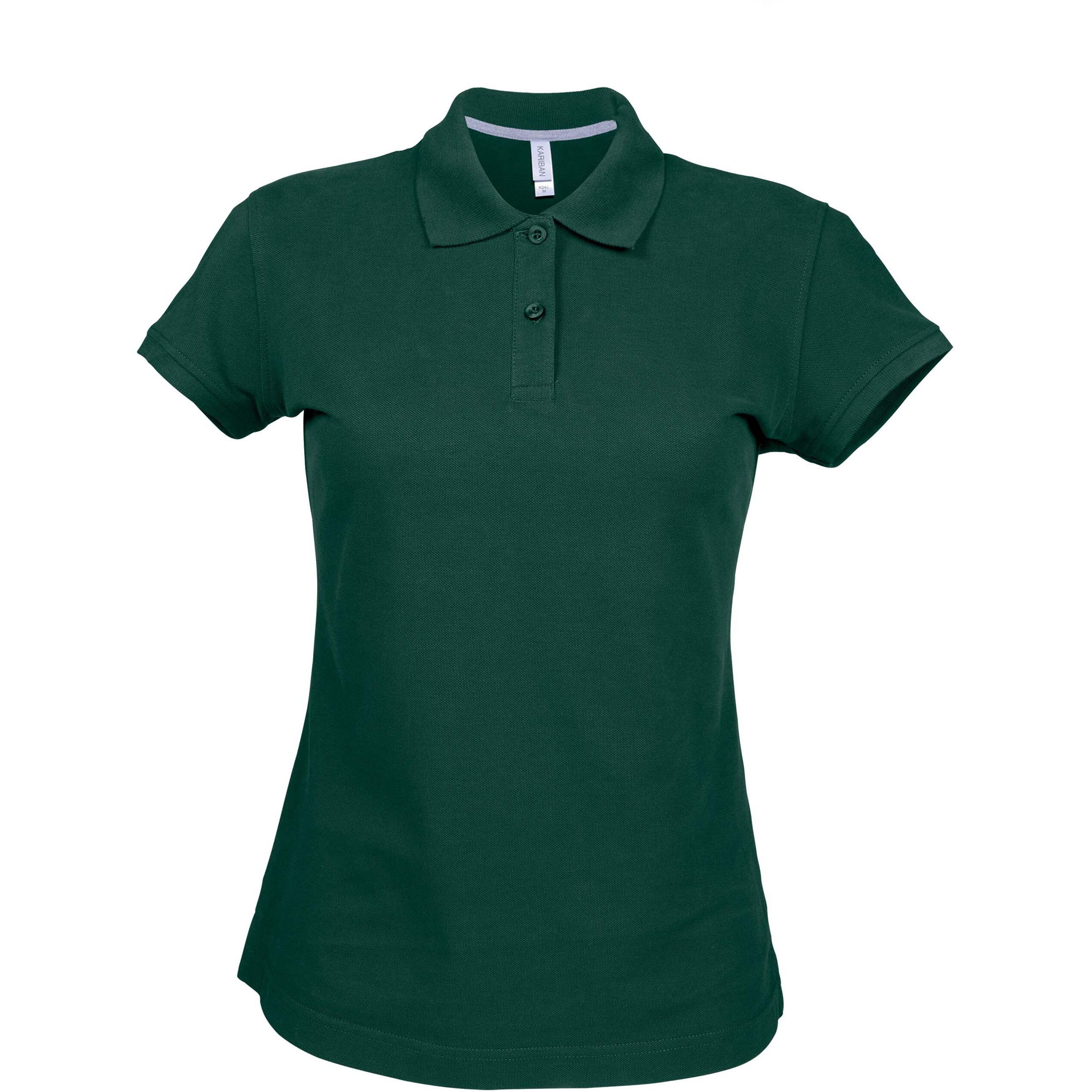 Kariban Damen Kurzarm Poloshirt