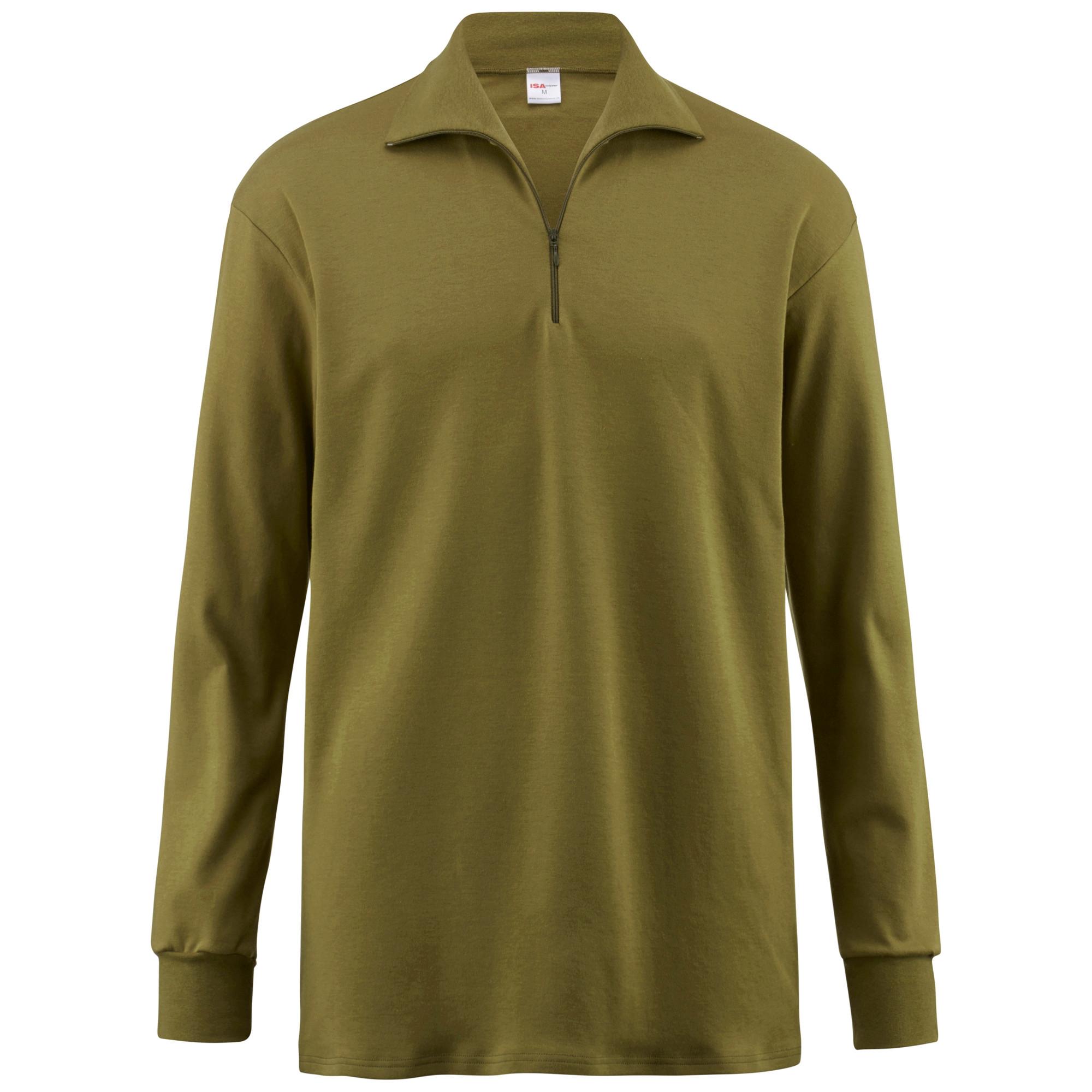 ISA bodywear Rollkragenshirt langarm mit Reissverschluss